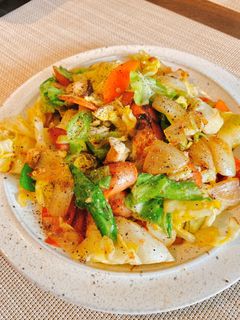 【簡単!中華だしだけ】ウインナー野菜炒め-レシピのメイン写真