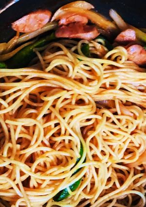 喫茶店のナポリタン★麺を寝かせて美味しく-レシピのメイン写真
