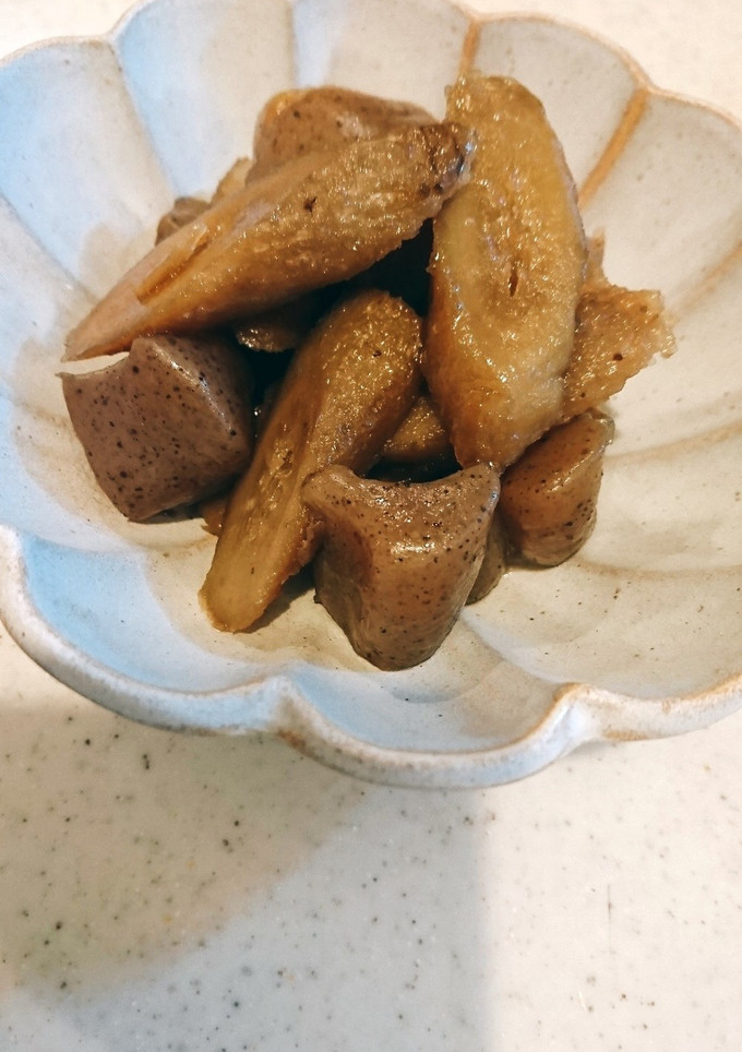 ✿新ごぼうとこんにゃくの煮物✿-レシピのメイン写真