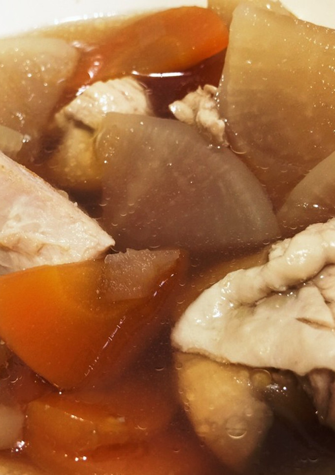 【簡単】鶏肉と大根の煮物-レシピのメイン写真