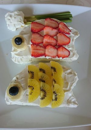 鯉のぼりケーキ-レシピのメイン写真