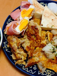 レンチンハムエッグ-レシピのメイン写真