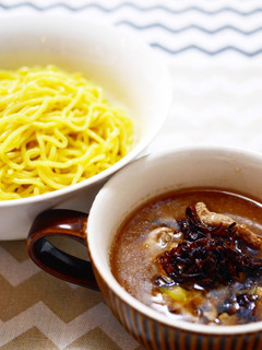 簡単焦がしネギつけ麺-レシピのメイン写真