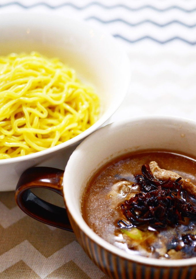 簡単焦がしネギつけ麺-レシピのメイン写真