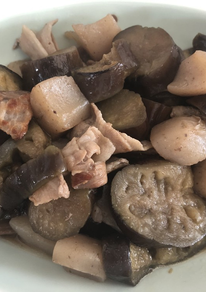 ささっと簡単☆豚肉とナスとこんにゃく煮☆-レシピのメイン写真
