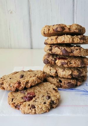 オートミールのチョコチャンククッキー-レシピのメイン写真