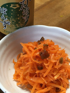かぼすぽんずでにんじんサラダ-レシピのメイン写真