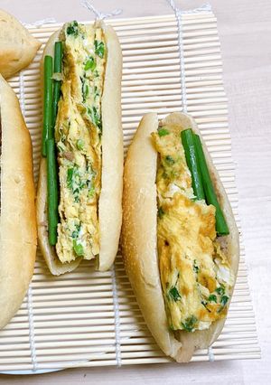 ベトナムの卵焼き　(卵焼きバンミー)-レシピのメイン写真
