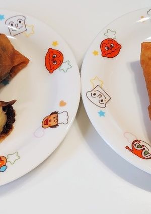 春巻きの皮でアップルパイ＆バナナパイ-レシピのメイン写真