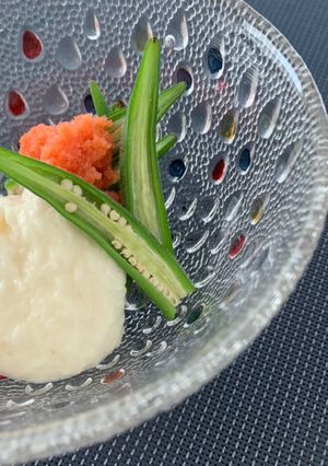 山かけ明太オクラ-レシピのメイン写真