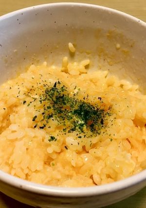 絶品卵ごはん！まるで〆の雑炊が１分で♪-レシピのメイン写真