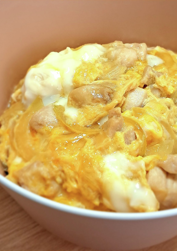 ふわとろ卵＊めんつゆで作る！親子丼-レシピのメイン写真