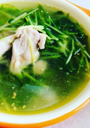 鶏肉と野菜のあっさりスープ-レシピのメイン写真