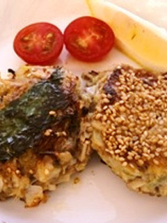 いわしのミンチ ごまと大葉焼き-レシピのメイン写真