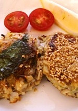 いわしのミンチ　ごまと大葉焼き-レシピのメイン写真