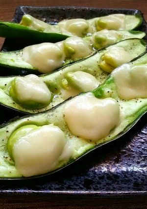そら豆のチーズ焼き-レシピのメイン写真
