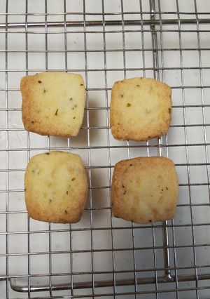 ローズマリーのショートブレッド風クッキー-レシピのメイン写真