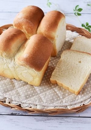 国産小麦のミニ食パン❀·°離乳食にも♪-レシピのメイン写真