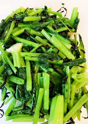 かぶの葉の塩昆布和え-レシピのメイン写真