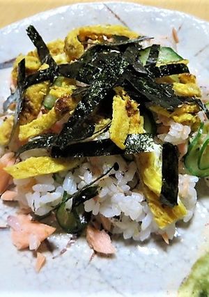 残りご飯で簡単ちらし-レシピのメイン写真