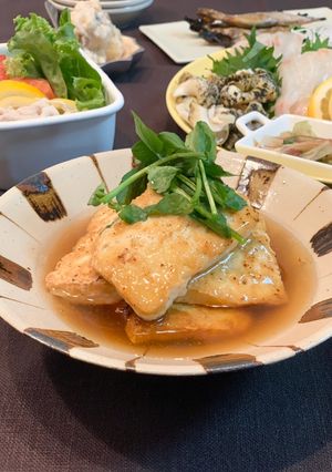 自家製麺つゆで作る・豆腐餡掛け-レシピのメイン写真