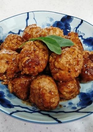 薄切り肉で簡単☆子供大好き肉団子☆-レシピのメイン写真