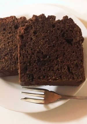 チョコたっぷりチョコパウンドケーキ-レシピのメイン写真
