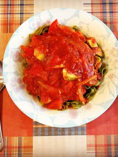 アボカドトマトパスタ-レシピのメイン写真