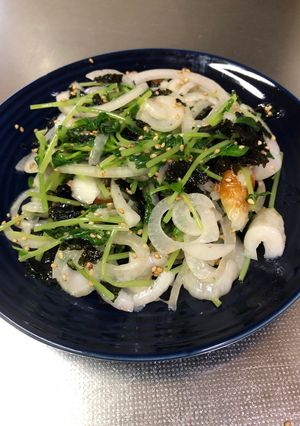 新玉ねぎの韓国風和え-レシピのメイン写真