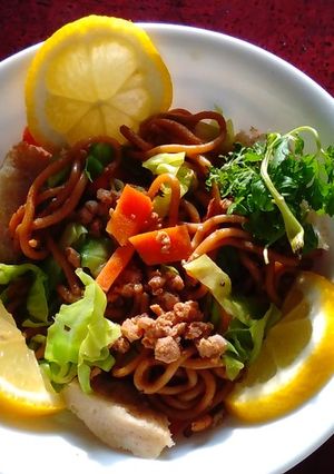 ちょい中華風味の焼きそば-レシピのメイン写真