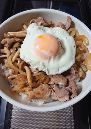 なんちゃって焼豚卵丼-レシピのメイン写真