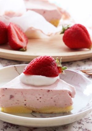 フルーチェで作る♡簡単レアチーズケーキ-レシピのメイン写真