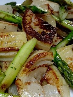 焼きたけのことアスパラのサラダ-レシピのメイン写真