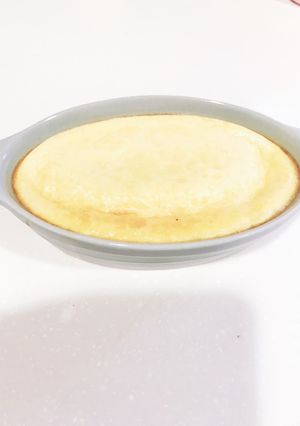 混ぜて焼くだけ！濃厚チーズプリン-レシピのメイン写真