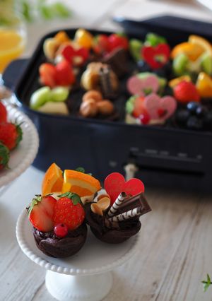 ミニミニチョコチーズタルト-レシピのメイン写真