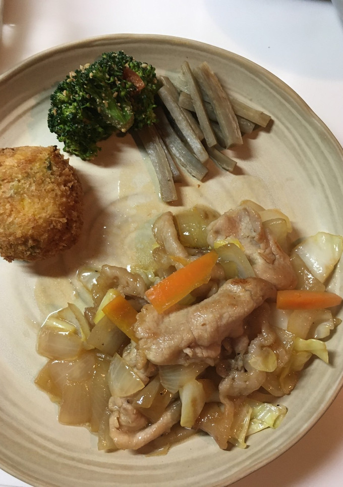豚肉と野菜の甘酢炒め-レシピのメイン写真