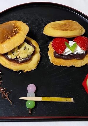 おからパウダーでどら焼き-レシピのメイン写真