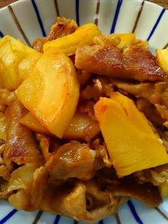 タケノコと豚肉の炒めもの-レシピのメイン写真