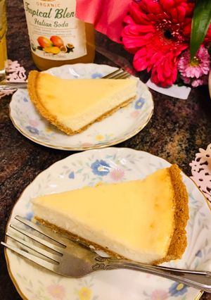 混ぜて焼くだけ♪南国の味〜チーズケーキ*-レシピのメイン写真