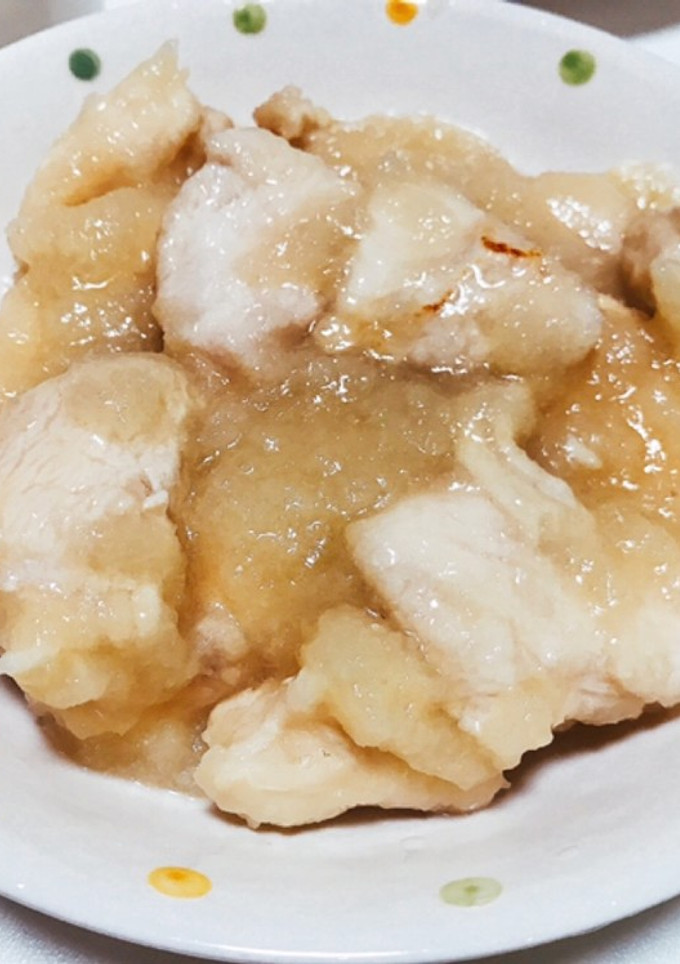 しっとりやわらか♡鶏胸肉のみぞれ煮-レシピのメイン写真