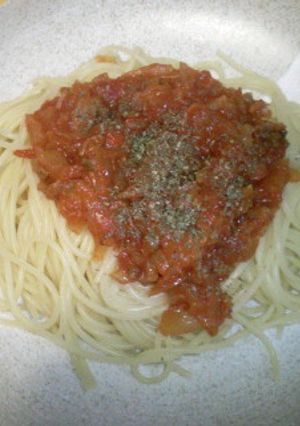 ☆我が家のトマトソースパスタ☆-レシピのメイン写真
