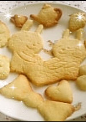 家にあるもの3つで簡単さくさくクッキー♪-レシピのメイン写真
