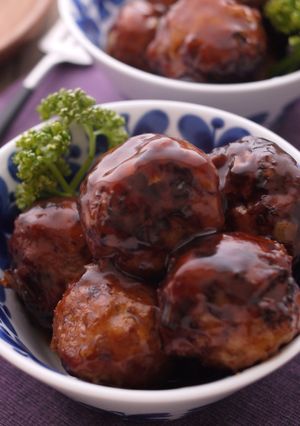 お母さんの肉だんご＊甘酢餡かけ-レシピのメイン写真