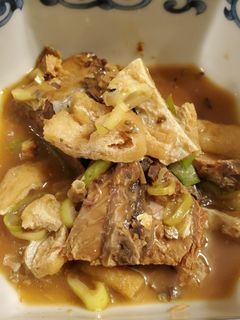 サバの味噌煮缶と油揚げ-レシピのメイン写真