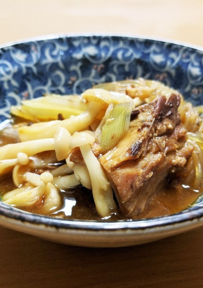 サッと煮で簡単♪サバ味噌缶すき焼き風煮-レシピのメイン写真