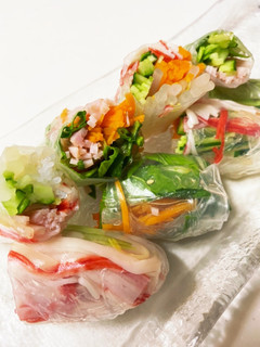 野菜たっぷり!生春巻き!-レシピのメイン写真