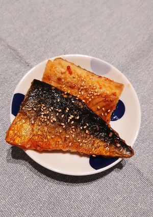 ピリ辛サバ-レシピのメイン写真