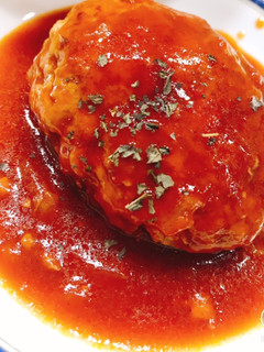 トマトソースの煮込み豆腐ハンバーグ-レシピのメイン写真