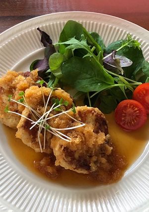 和風おろし豆腐ハンバーグ-レシピのメイン写真
