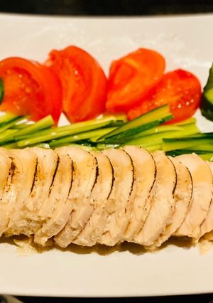 塩麹で超しっとりぷるっぷる！鶏ハム-レシピのメイン写真
